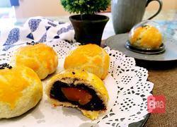 蛋黄酥(半猪油,半黄油版)的做法图解24