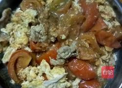 西红柿瘦肉炒蛋的做法图解9