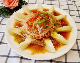 蒜蓉粉丝蒸娃娃菜[图]