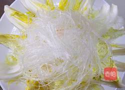 蒜蓉粉丝蒸娃娃菜的做法图解2