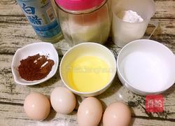 双色蛋糕卷的做法图解1