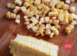 香甜嫩玉米饼的做法图解2
