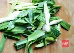 彩椒青蒜炒鸡蛋的做法图解3