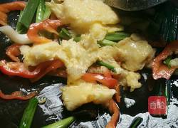 彩椒青蒜炒鸡蛋的做法图解8