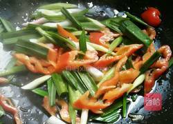 彩椒青蒜炒鸡蛋的做法图解7