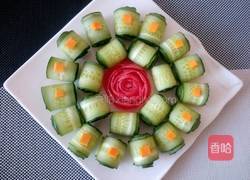 翡翠黄瓜卷的做法图解12