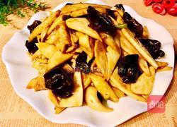 茭白木耳炒肉片的做法图解16