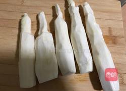 茭白木耳炒肉片的做法图解1