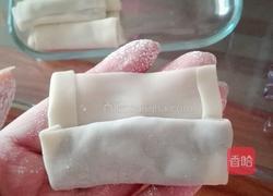 馄饨皮红豆沙春卷(年味)的做法图解5