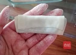 馄饨皮红豆沙春卷（年味）的做法图解6