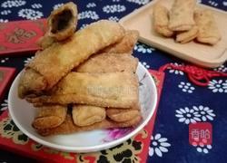 馄饨皮红豆沙春卷（年味）的做法图解1