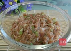 猪肉大葱馅的做法图解5