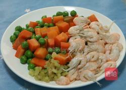 虾仁菠萝炒饭的做法图解6