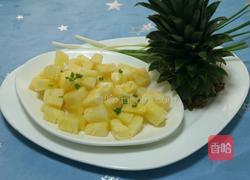 虾仁菠萝炒饭的做法图解7