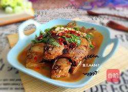 红烧鲫鱼的做法图解7