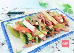 芹菜炒豆干的做法图解11