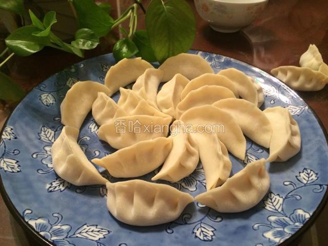 白菜馅肉饺