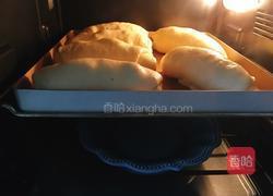 葱香肉松火腿芝士面包的做法图解12