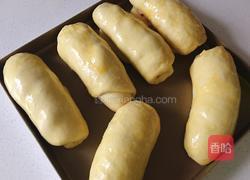 葱香肉松火腿芝士面包的做法图解14