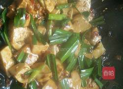 青蒜炒豆腐的做法图解11