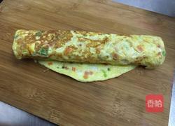 蔬菜鸡蛋卷的做法图解9