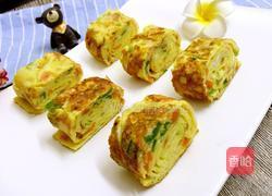 蔬菜鸡蛋卷的做法图解10