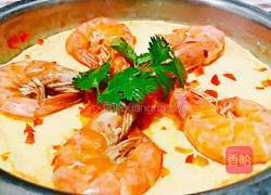 大虾豆腐鸡蛋羹的做法图解12