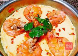 大虾豆腐鸡蛋羹的做法图解11