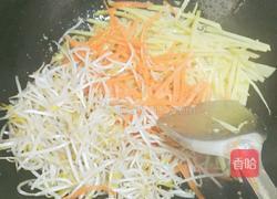 豆芽炒粉丝的做法图解9