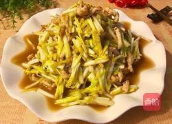 蒜黄炒肉丝的做法图解12