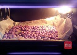 黑芝麻牛轧糖的做法图解1