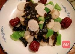 木耳青椒烧山药的做法图解10