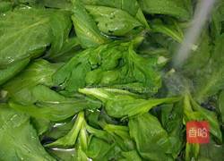 茼蒿丸子的做法图解2