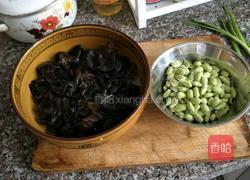 青豆木耳炒肉丝的做法图解2