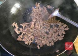 青豆木耳炒肉丝的做法图解3