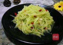 炝炒莴笋丝的做法图解9