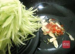 炝炒莴笋丝的做法图解6