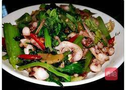泡椒鱿鱼丝的做法图解6
