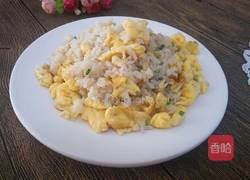 葱香蛋炒饭的做法图解9