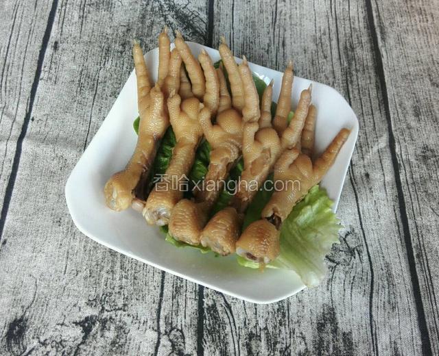 香香哒鸡爪做好了