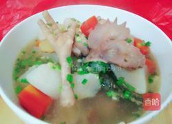 红白萝卜鸡汤的做法图解10