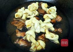 排骨烧百叶结的做法图解10