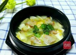 河蚌腊肉豆腐汤的做法图解13