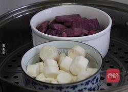 紫薯山药糕的做法图解4