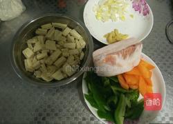 小炒腐竹的做法图解2