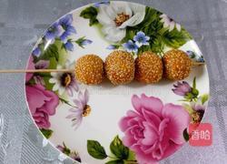 南瓜糯米球的做法图解12