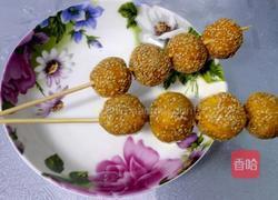 南瓜糯米球的做法图解13