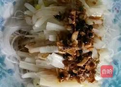 蒜蓉粉丝蒸白菜的做法图解6