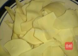 青椒干豆腐的做法图解2