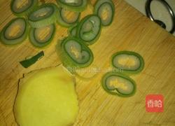 青椒干豆腐的做法图解3